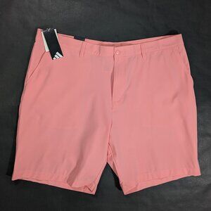 Adidas Mens Ultimate 365 8.5" Inseam Golf Shorts Semi Pink Spark Size 40 42